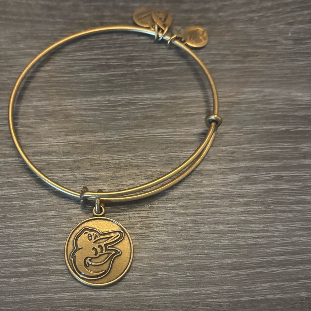 Alex and Ani Baltimore Orioles charm bracelet